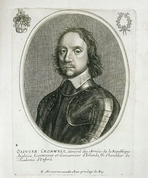 CROMWELL, Oliver (engraving)