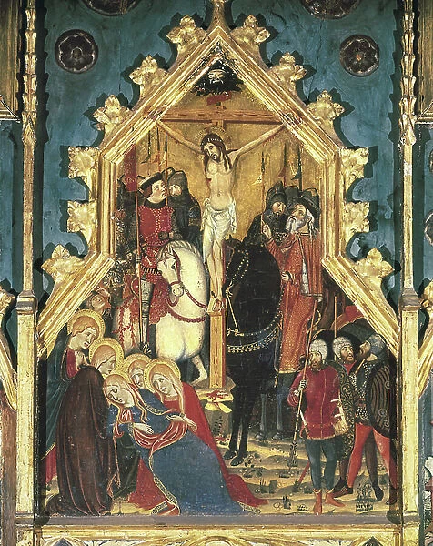Crucifixion, 1362-75 (tempera on wood)