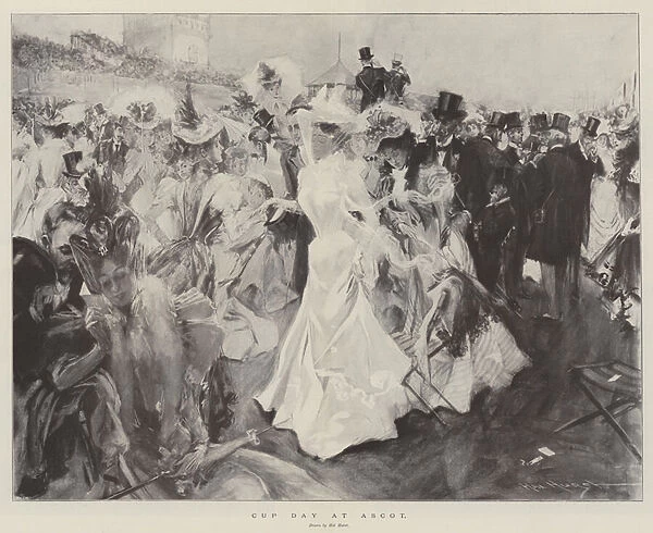 Cup Day at Ascot (engraving)