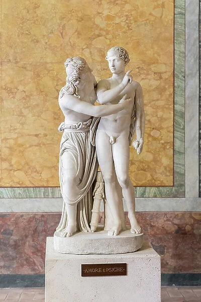 Cupid and Psyche, Ludovisi collection, National Roman Museum, Palazzo Altemps, Rome, Italy