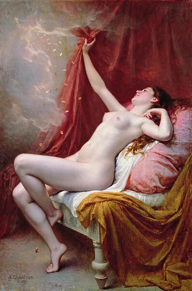 Danae, 1891 (oil on canvas)