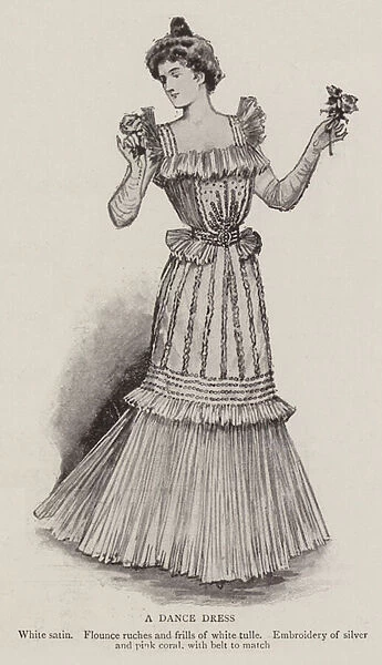 A Dance Dress (litho)