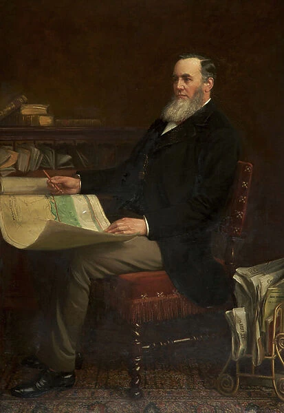 Daniel Adamson, 1900 (oil on canvas)