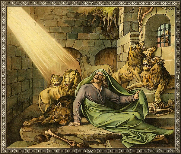 Daniel in the lions den - Bible, Old Testament
