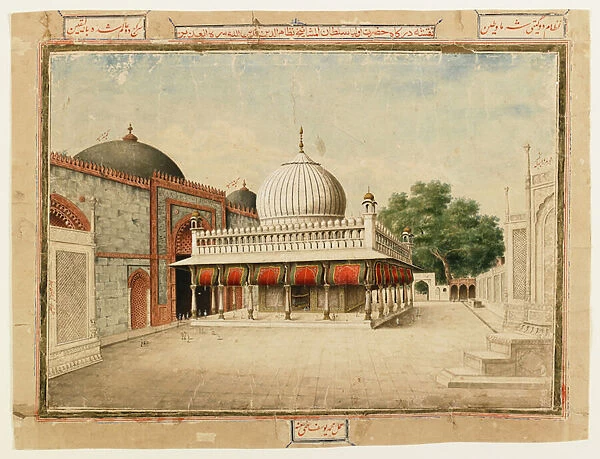 The Dargah at Nizamuddin (opaque w  /  c on paper)