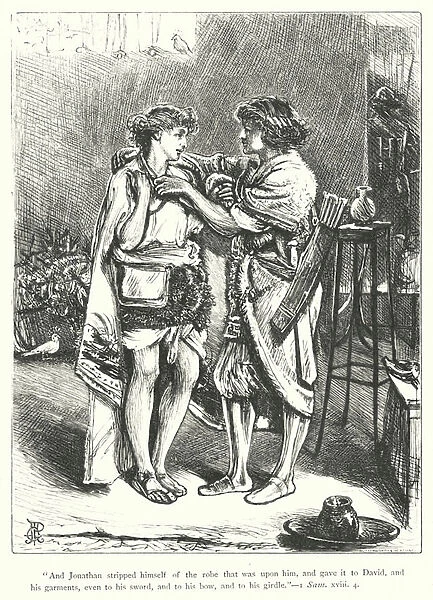 David and Jonathan (engraving)