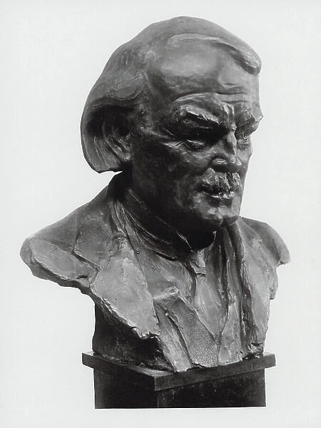 David Lloyd George (b / w photo)