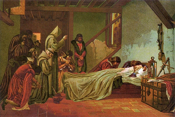 The death of Christopher Columbus (chromo)