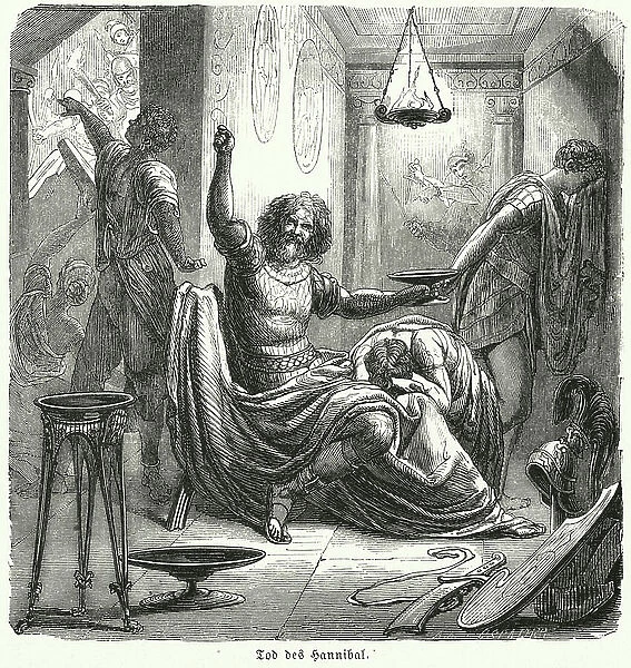 Death of Hannibal (engraving)