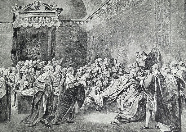 Death of William Pitt, 1778