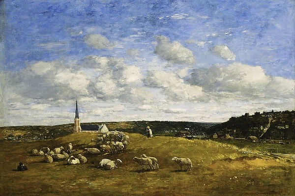 Deauville, 1870-1874 (oil on canvas)