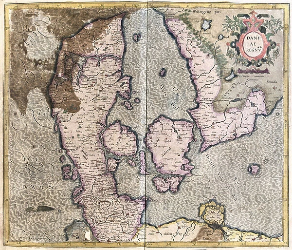 Denmark (engraving, 1596)