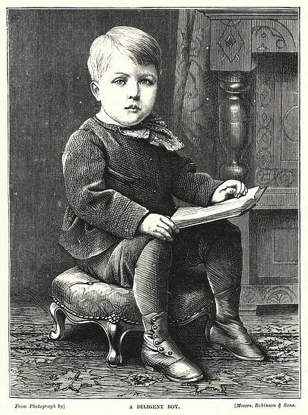 A Diligent Boy (engraving)