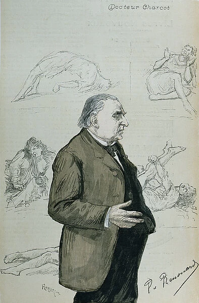 Doctor Jean Martin Charcot (1825-93) and the Hysterics, from La Revue Illustree