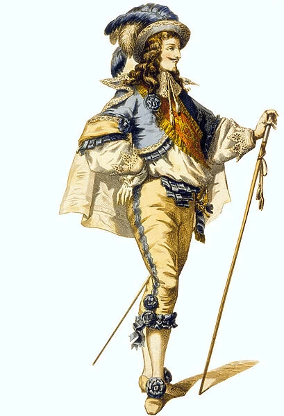 Don Juan, from Oeuvres Completes de Moliere (coloured engraving)