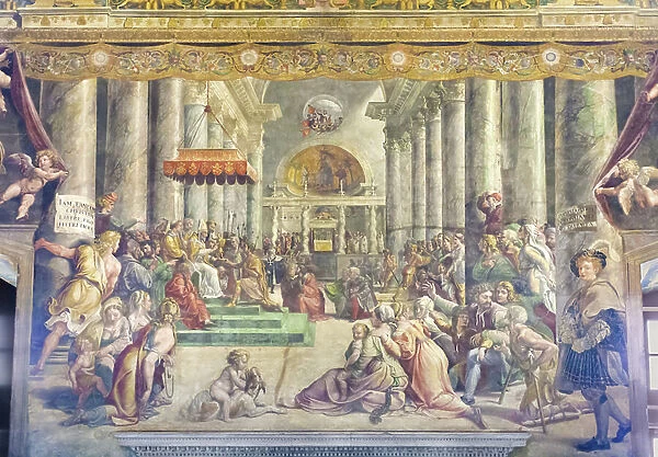 The Donation of Constantine, circa 1520