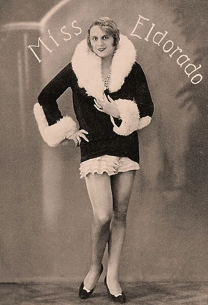 Drag queen Hansi Sturm as 'Miss Eldorado', c.1927 (photo)