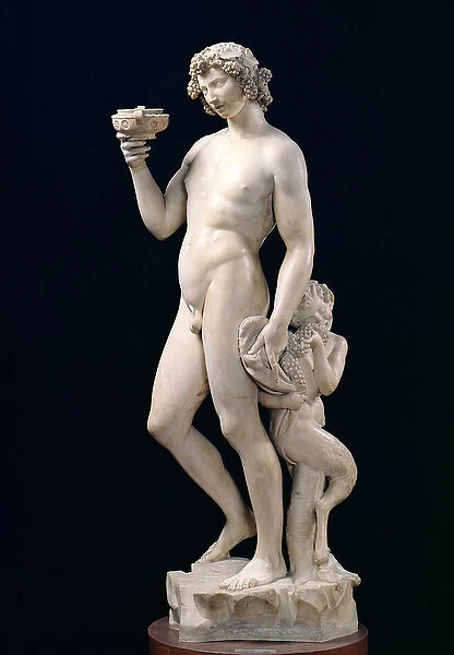 The Drunkenness of Bacchus, 1496-97 (marble)