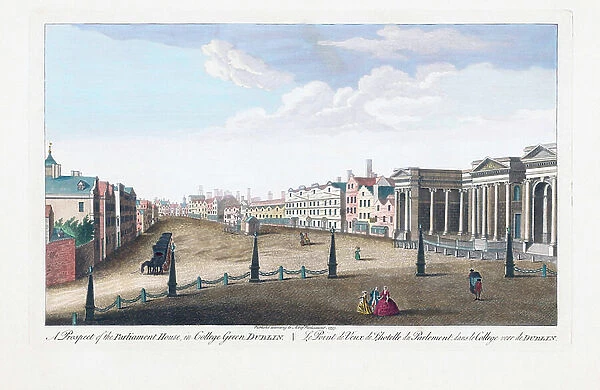 Dublin, Ireland in the 18th century