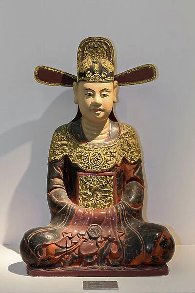 Duke Nguyen The My, Dong Duong pagoda, Hai Duong province, 1632 (lacquered wood)