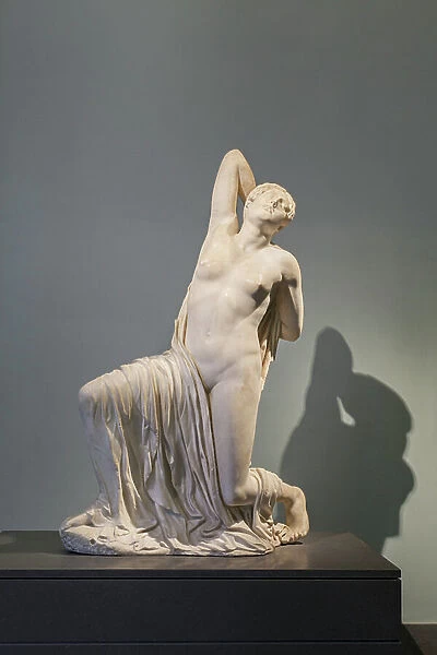 Dying Niobid, found in the gardens of Sallust, fifth century BC, national museum of Rome (museo nazionale romano), Rome, Italy