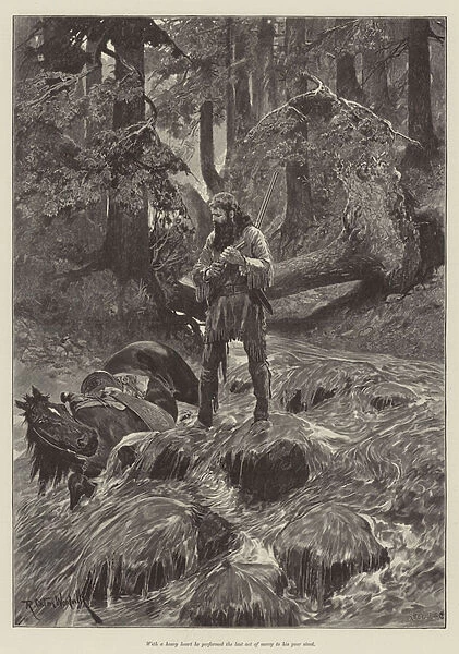 Eagle Joe, by Henry Herman (engraving)