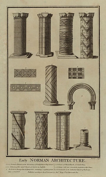 Early Norman Architecture (engraving)