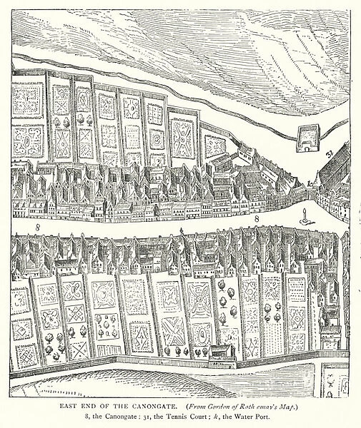 East End of the Canongate (engraving)