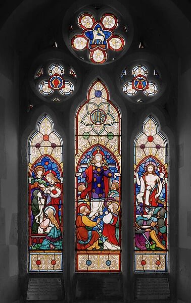 East window, 1864 (stained glass)