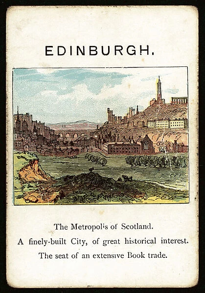 Edinburgh (colour litho)