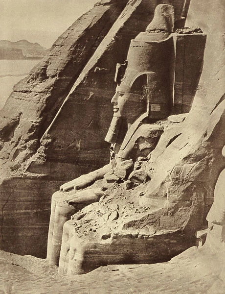 EGYPT 'The Eastern Colossus of Abu Simbel'(profile)