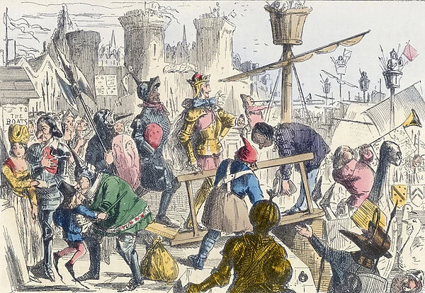 Embarkation of king Henry V at Southampton