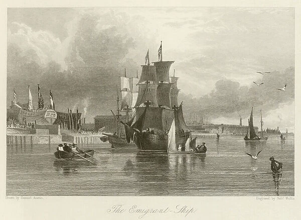 The Emigrant Ship (engraving)