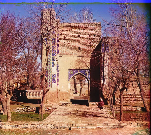 Entrance to Gur-Emir (tomb of the king) Samarkand, 1905-1915 (photo)