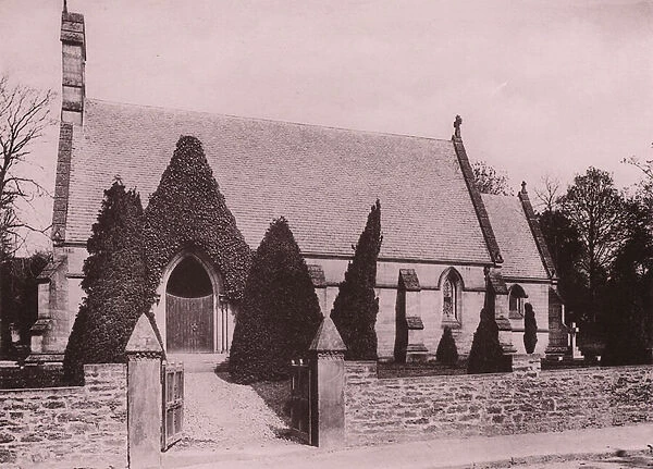 Episcopal Church, Dunblane (b  /  w photo)