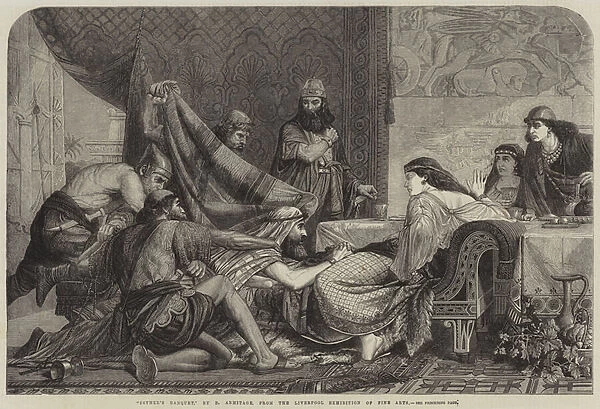 Esthers Banquet (engraving)