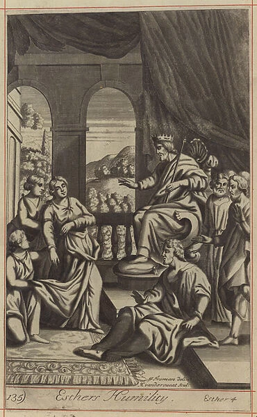 Esthers Humility (engraving)