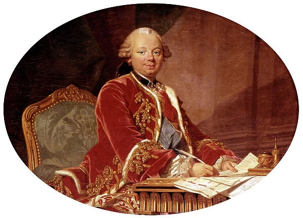 Etienne-Francois, Duke of Choiseul-Stainville (1719-1785), 1763 (oil on canvas)