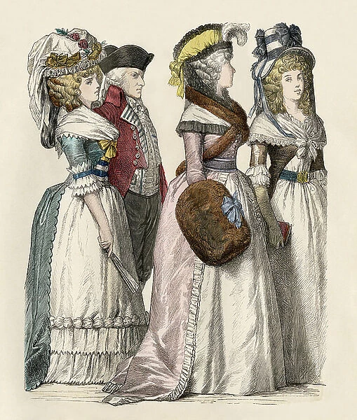 European fashion of 1789 and 1790 - European fashion of 1789 and 1790