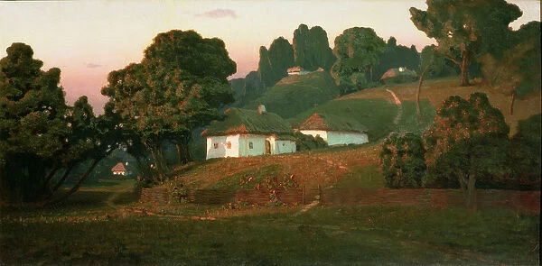 Evening in the Ukraine, 1878 (oil on canvas)