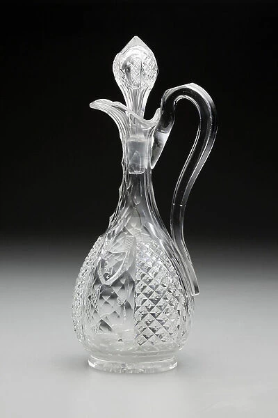 Ewer, c.1855-1860 (lead glass)