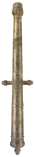 Extremely rare cannon, 1790-91 (bronze) (see also 1109786)