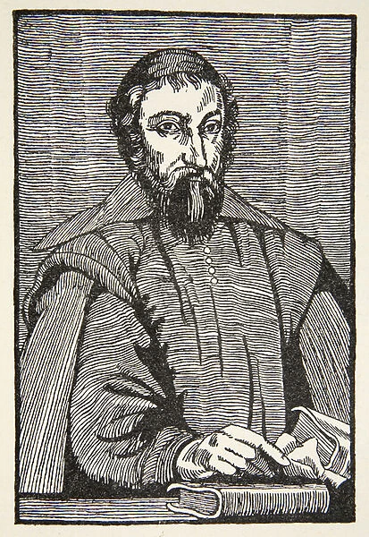 Fabri de Peiresc, copy by Boris Mestchersky (d. 1957) illustration from