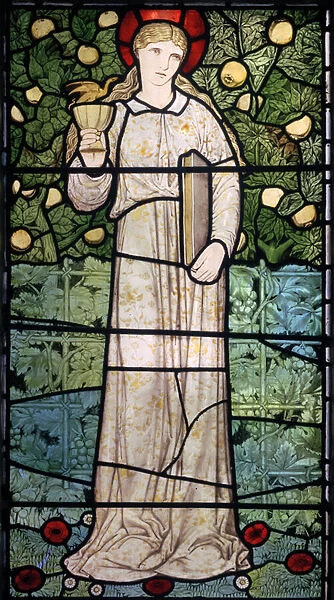 Faith, 1867 (stained glass)