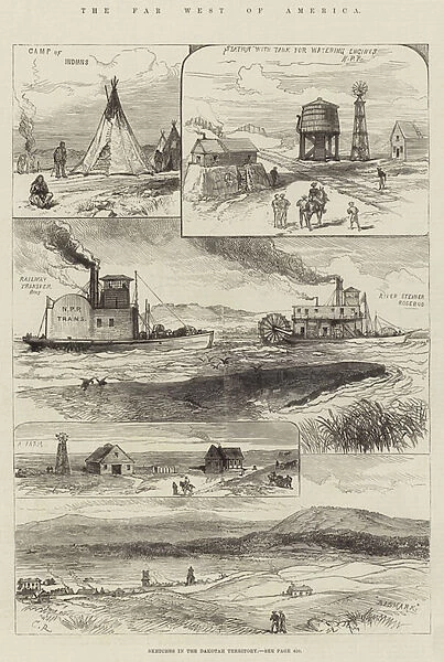 The Far West of America (engraving)