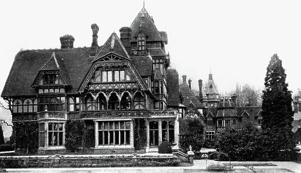 Farnborough Hill (Hampshire, England) residence of French empress Eugenia in exile in 1880-1920