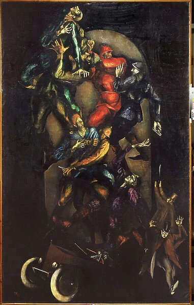 Fascism, 1925 (oil on canvas)