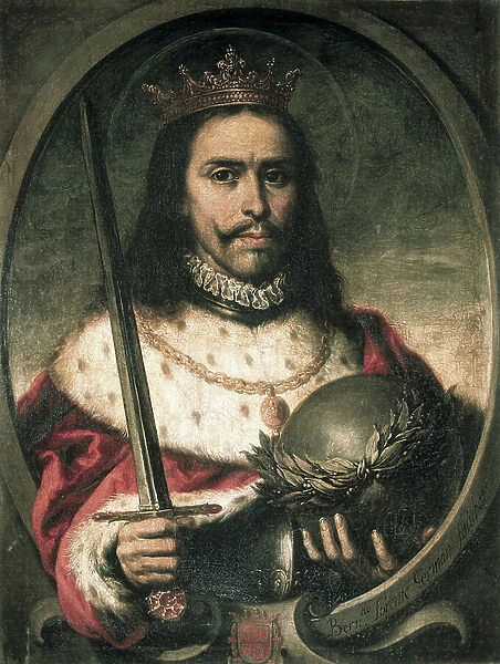 Ferdinand III, Saint Ferdinand of Castile, King of Castile and Leon (oil on canvas)