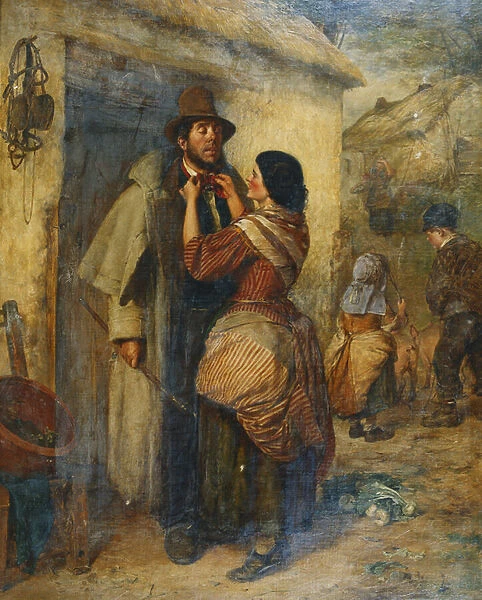 The Finishing Touch, 1867 (oil on canvas)