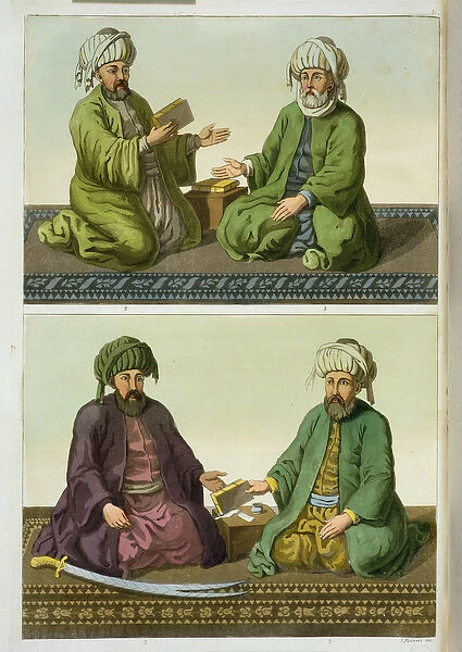 The First Four Caliphs, plate 31 from Part III, Volume I of
